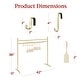 preview thumbnail 5 of 3, Christmas Stocking Stand, Decor Display w/ Name Tags, Chalk Marker