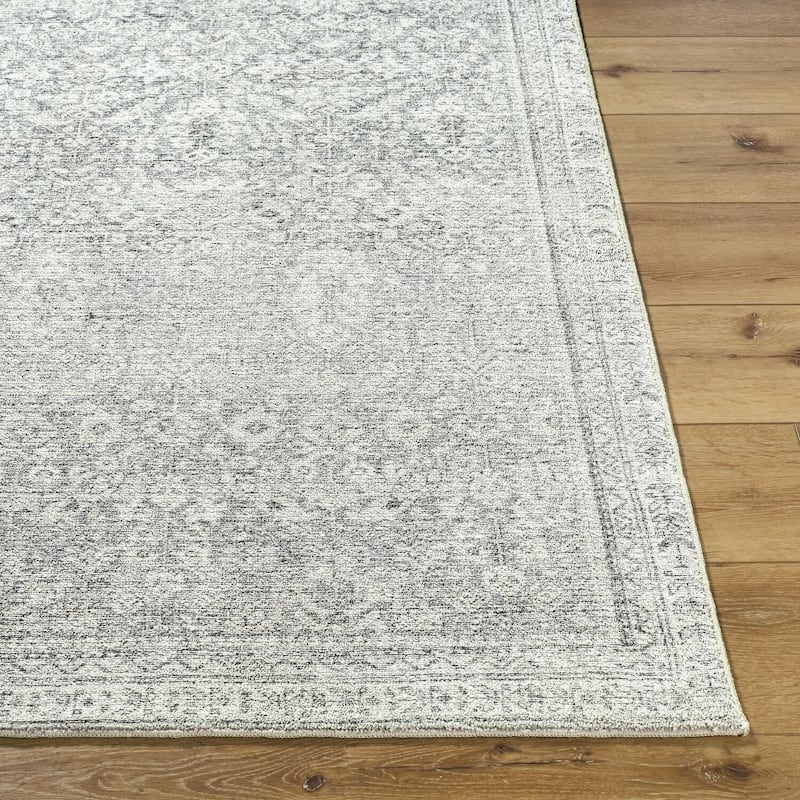 Galey Alix x Livabliss Collins Avenue III Vintage Damask Area Rug