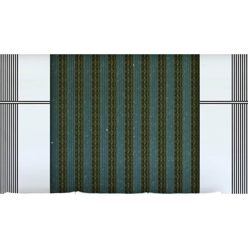 94.5 in. x 4.8 in. x 0.5 in. Acoustic Vinyl Wall Cladding Siding Board - Set of 4pc