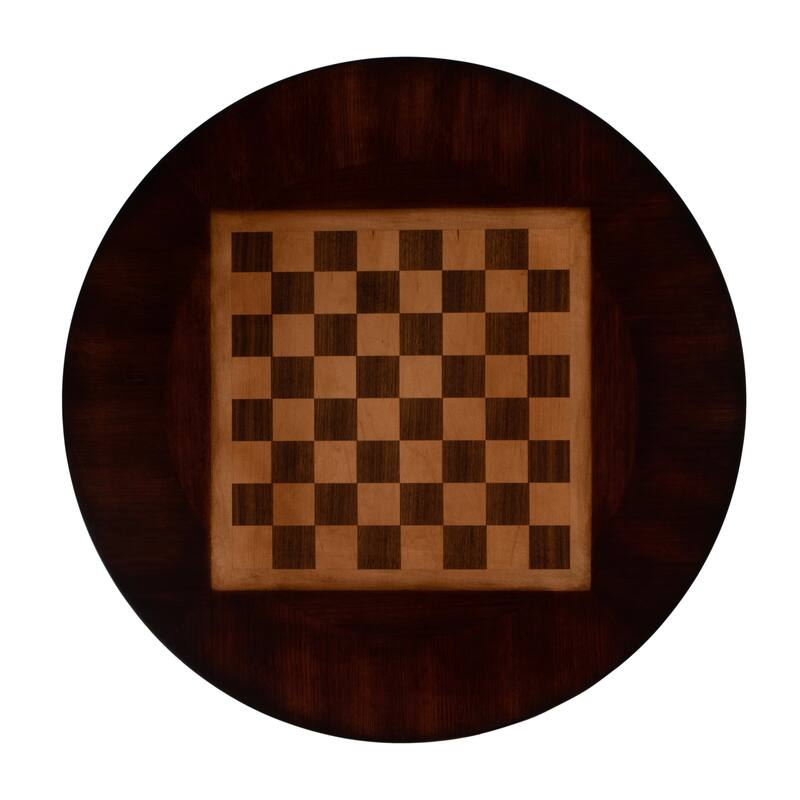 Francis 30" Round Pedestal Game Table