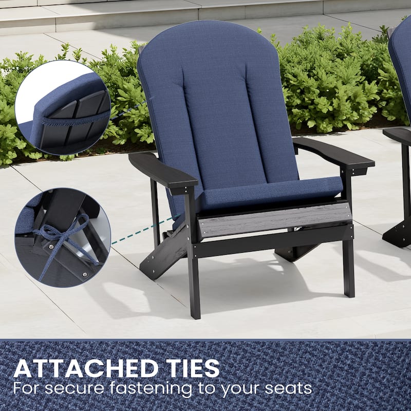 Pellebant Outdoor Adirondack Chairs Cushion High Back