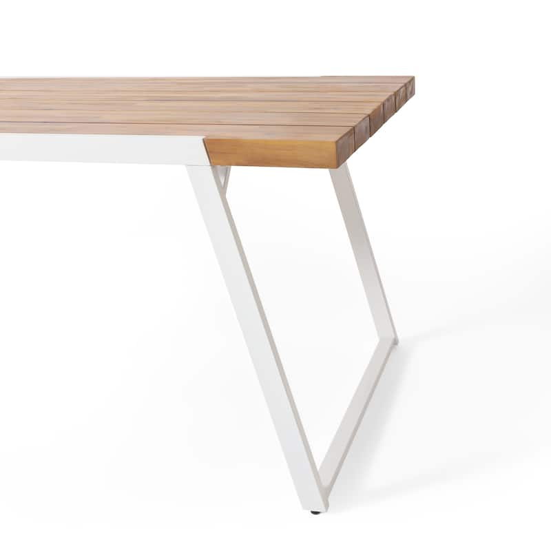 Gaylor Outdoor Acacia Wood Dining Table by Christopher Knight Home