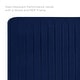 preview thumbnail 14 of 28, Milenna Channel Tufted Performance Velvet King/California King Headboard