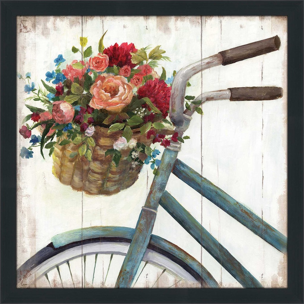 "Sunday Ride (Square)" by Nan Print on Acrylic