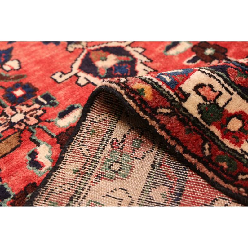 ECARPETGALLERY Hand-knotted Andelz Red Wool Rug - 2'10 x 10'0