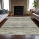 preview thumbnail 40 of 118, Machine Washable Indoor/Outdoor Modern Dotty Links Chantille Rug