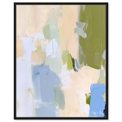 Clover Frost Canvas by Art Remedy