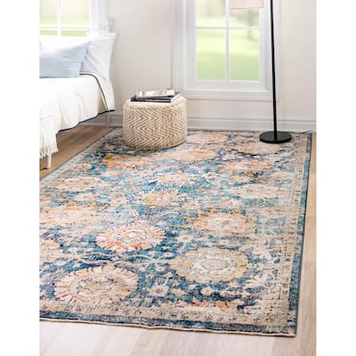 Traditional Nixa Collection Area Rug