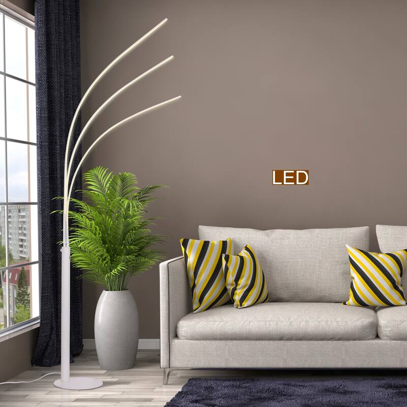 Artiva Aurora LED Arch Tree Floor Lamp, 92" - 92