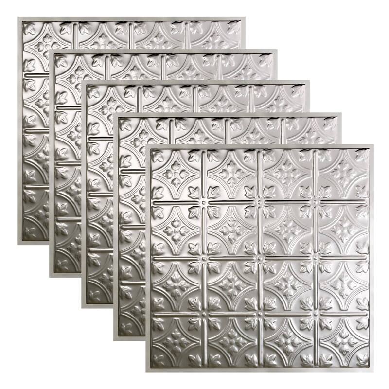 Great Lakes Tin Hamilton Lay-in Ceiling Tile - Clear - 2 x 2