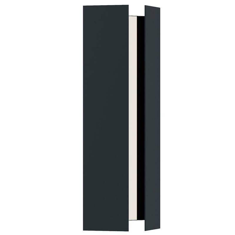 AFX RYNW0618LAJUD Ryan 18" Tall Outdoor Wall Sconce - Black