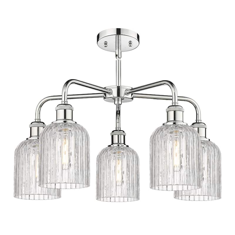 Innovations Lighting 516-5CR-15-23 Bridal Veil Chandelier Bridal Veil