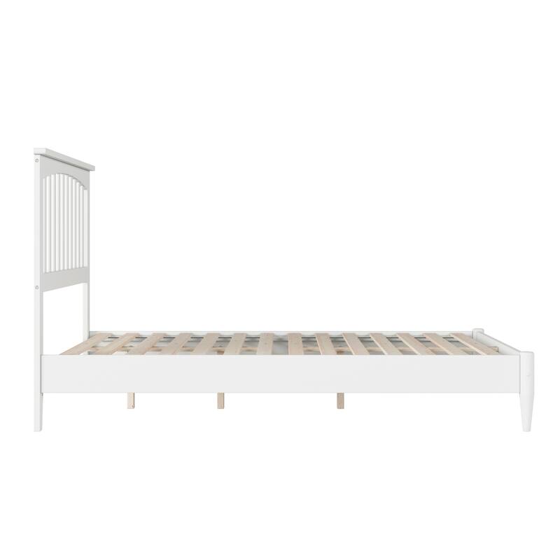 Becket Solid Wood Low Profile Platform Bed