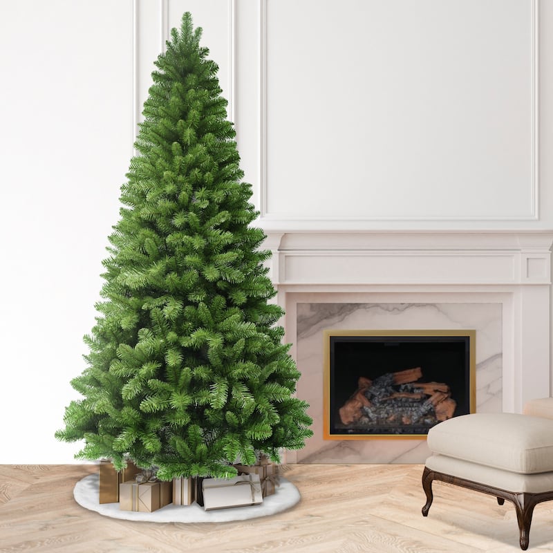 Puleo International 7.5 ft. Unlit Virginia Pine Tree