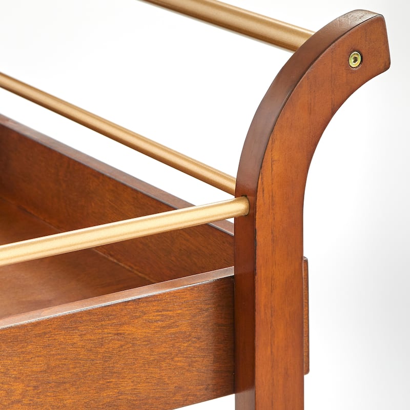 Simple Living Butler Rolling Bar Cart