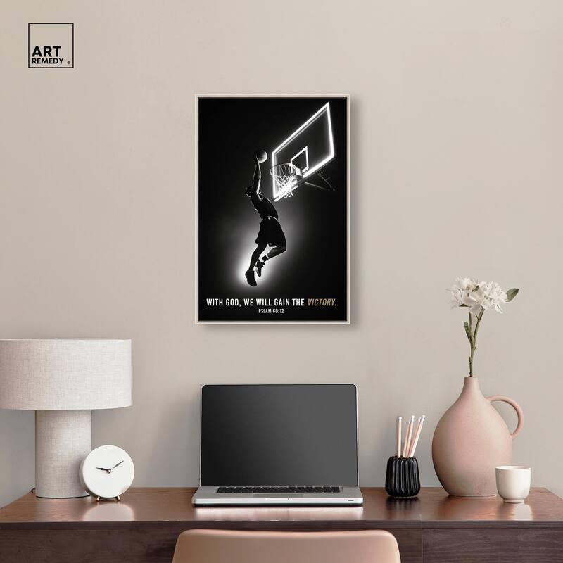 We Will Gain the Victory Canvas by Art Remedy