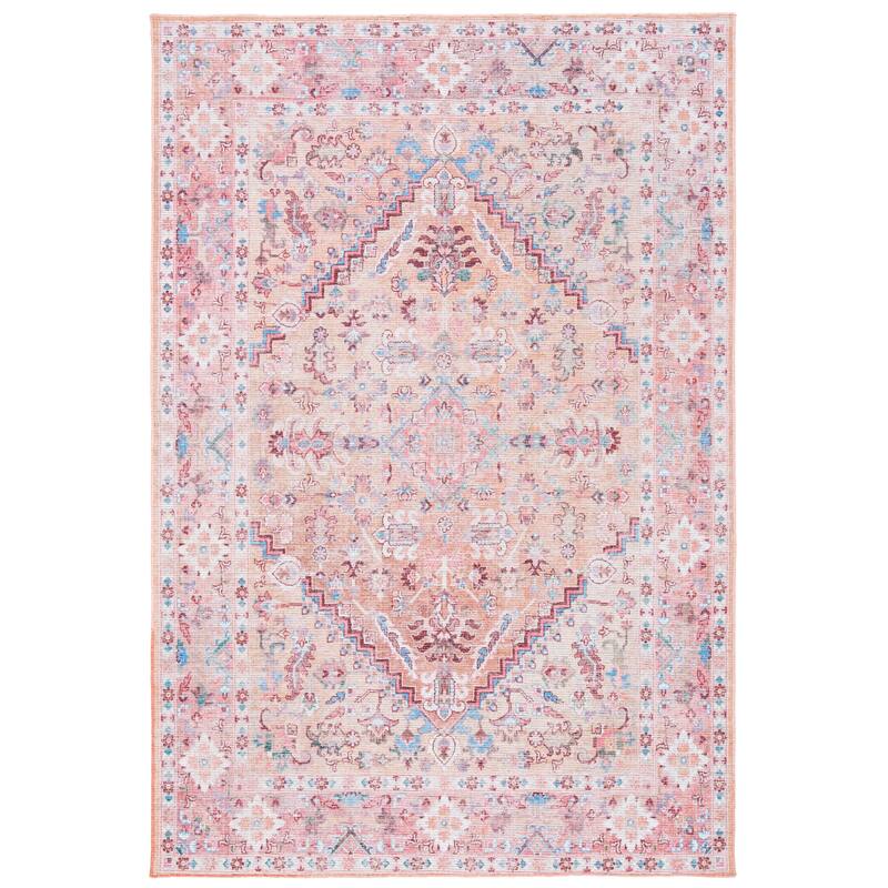 SAFAVIEH Serapi Machine Washable Sada Shabby Chic Distressed Rug