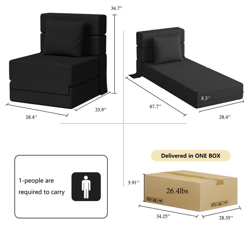 Convertible Compression Corduroy Sectional Sofa