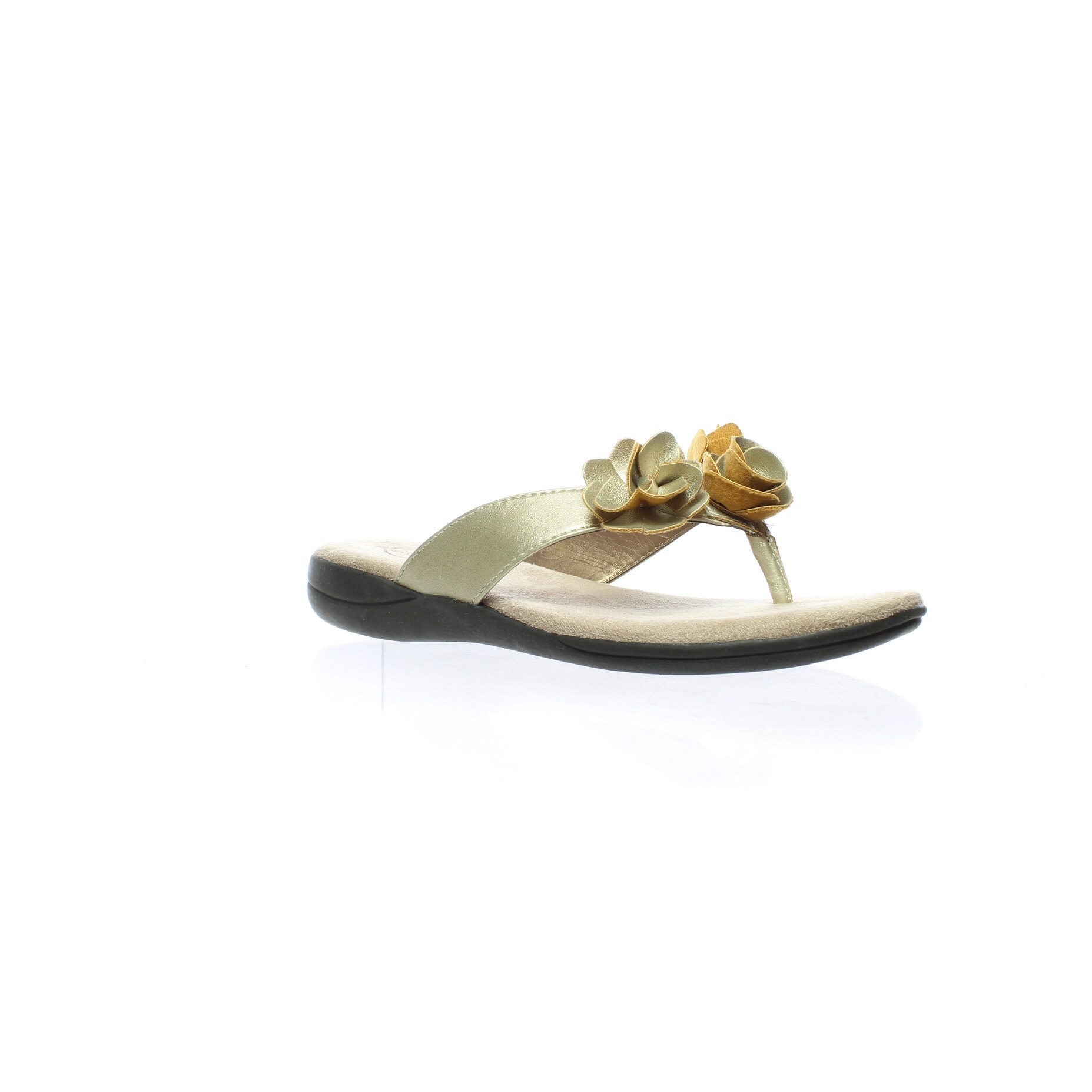 lifestride gold sandals