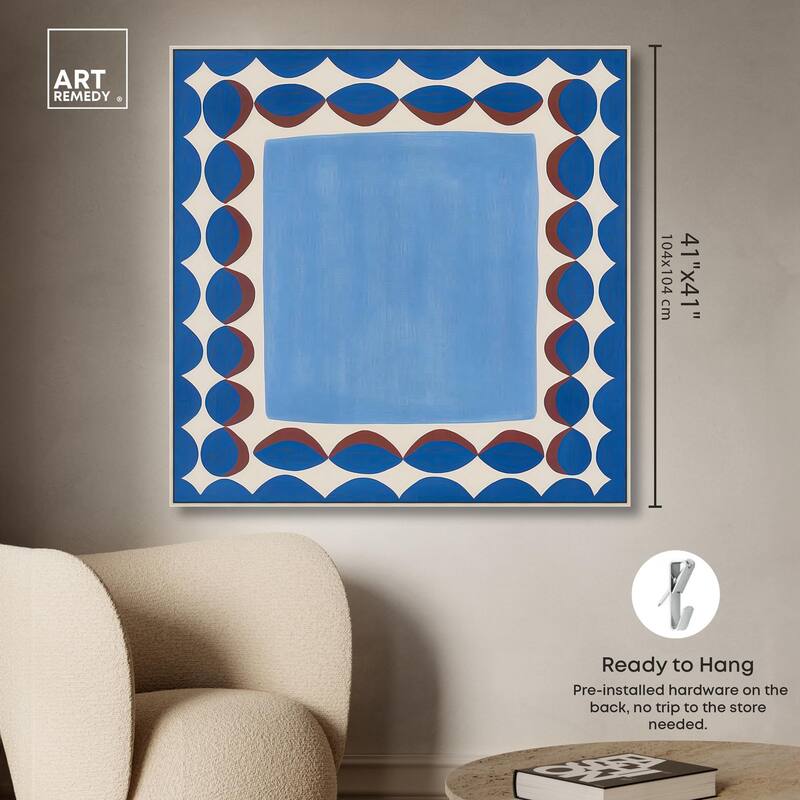 Framed in Color II Canvas by Art Remedy
