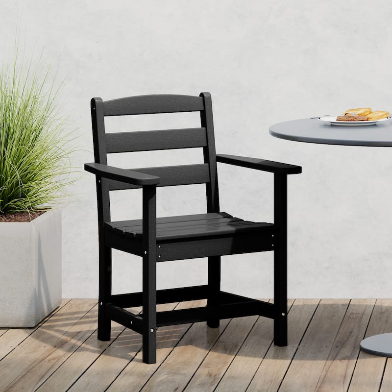 Polytrends Shoreside Patio Dining Arm Chair