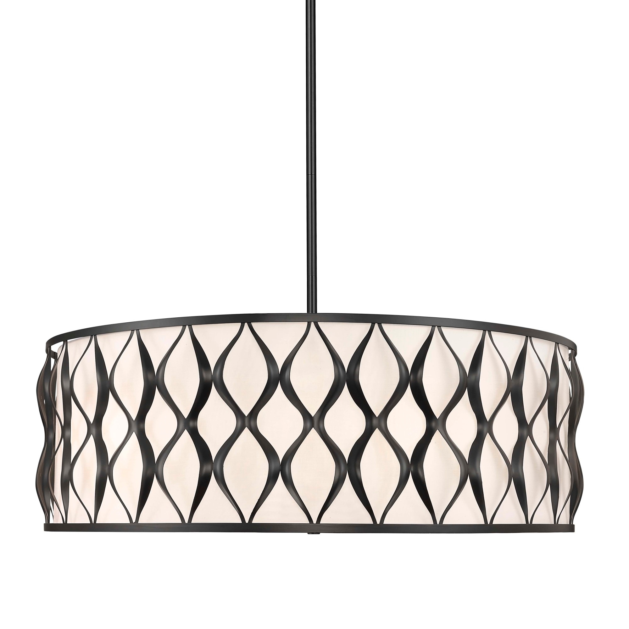 Z-Lite 1948P32 Harden 10 Light 32" Wide Pendant
