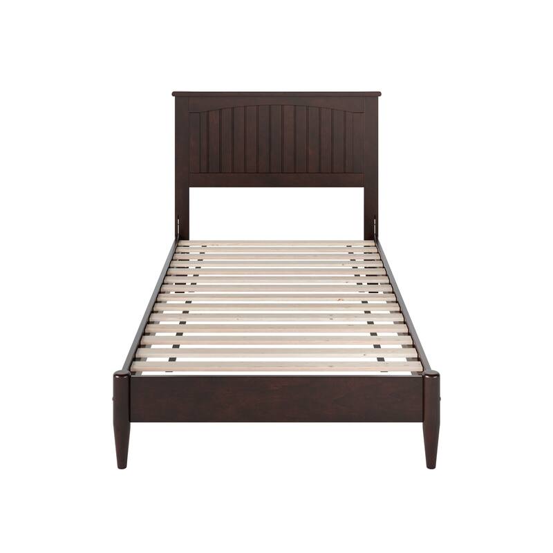 Naples Solid Wood Low Profile Platform Bed