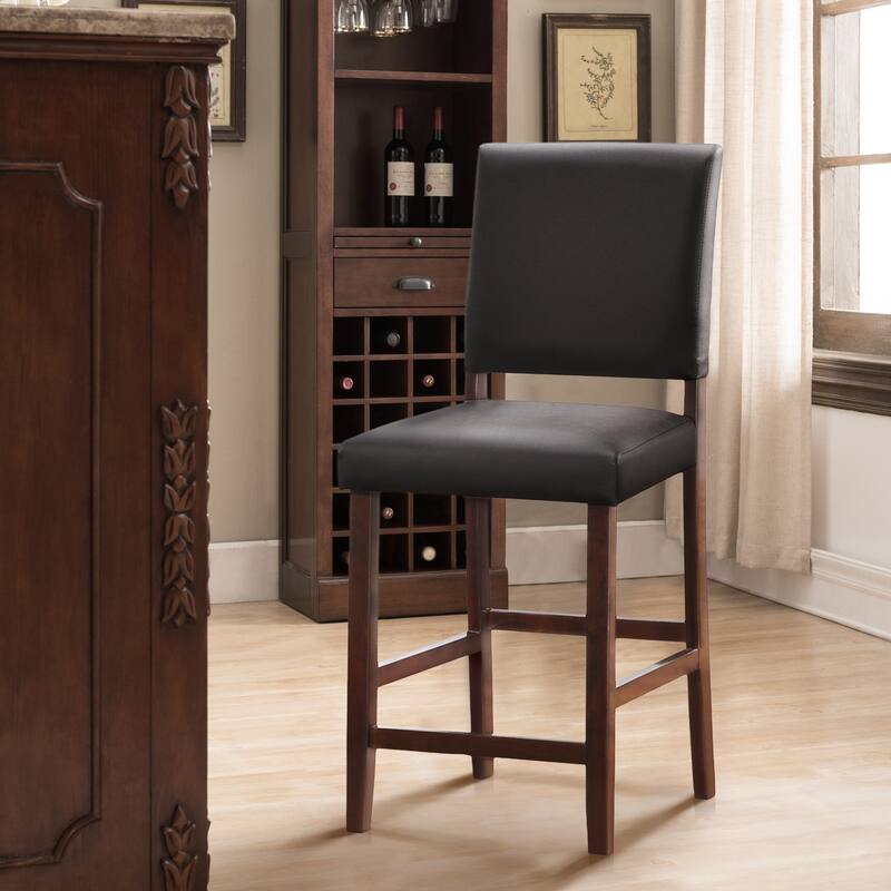 Leick Home Brax Upholstered Counter Height Barstool