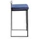 preview thumbnail 49 of 72, Porch & Den Forrest Contemporary Black Stackable Fully Welded Counter Stool (Set of 2)