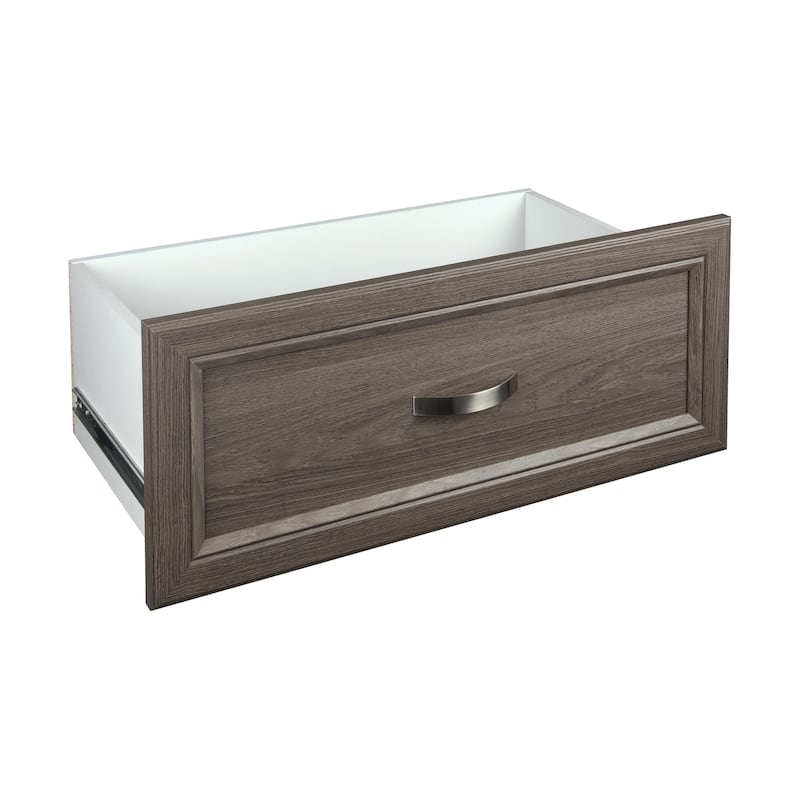 ClosetMaid SuiteSymphony 25-inch Wide x 10-inch High Drawer - Graphite Grey