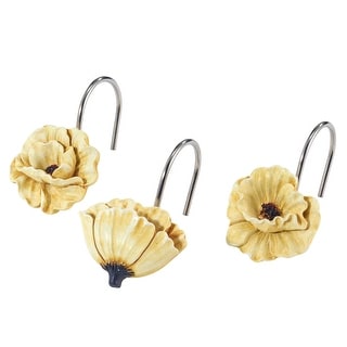 Avanti Linens Marielle Shower Hooks - Yellow