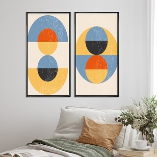 Beautiful view of Large Scale Geometric Wall Art Urban