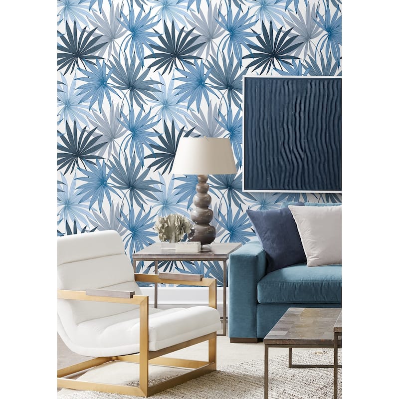 Luxe Haven Tropic Palm Toss Peel and Stick Wallpaper