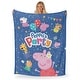 preview thumbnail 25 of 63, Hasbro Peppa Pig Silk Touch Throw Blanket