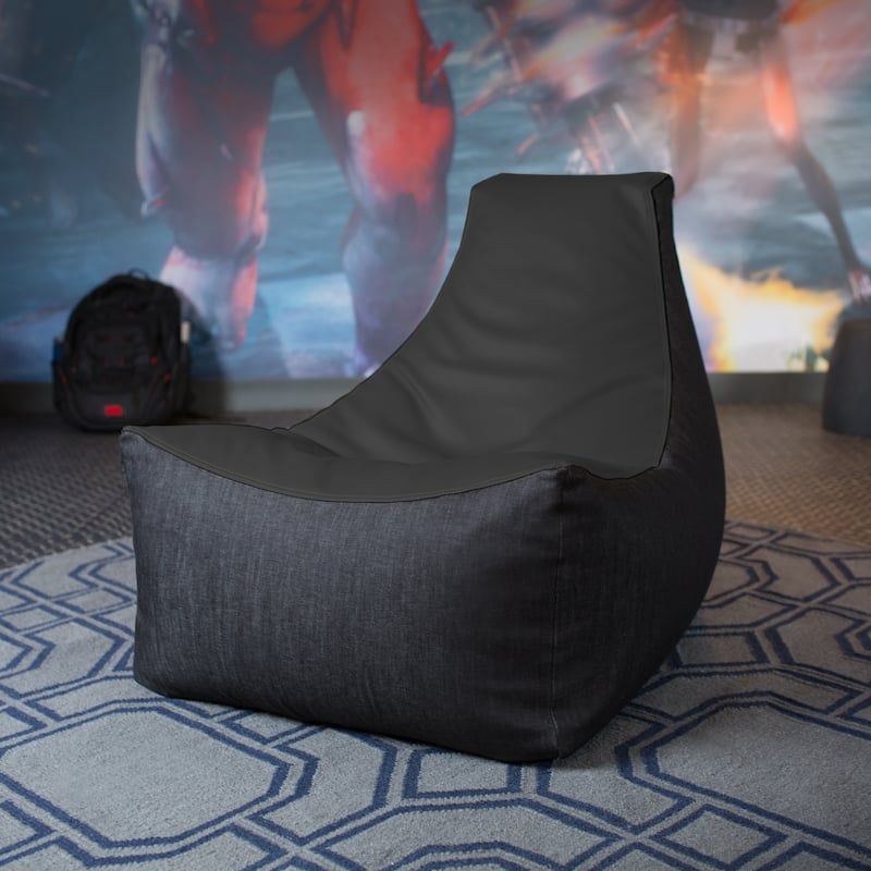Jaxx Pixel Bean Bag Gaming Chair - Black