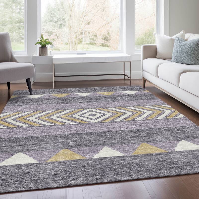 Premium Washable Super Soft Southwest Ombre Mayfield Rug