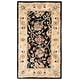 preview thumbnail 38 of 94, SAFAVIEH Handmade Antiquity Mazie Traditional Oriental Wool Rug 2'3" x 4' - Black - Rectangle