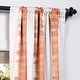 preview thumbnail 22 of 33, Exclusive Fabrics Flambe Striped Pattern Room Darkening Curtain Panel Pair (2 Panels)