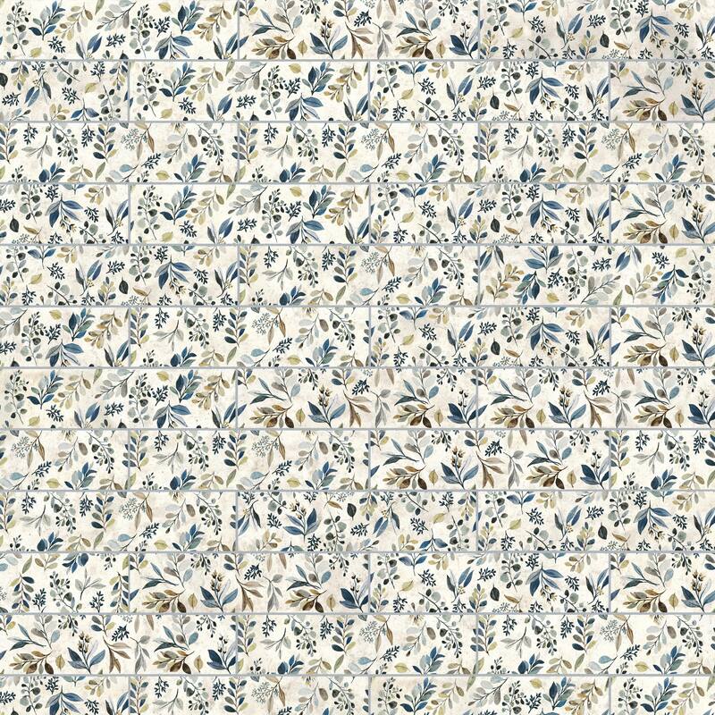 Merola Tile Garden Brick Evergreen 2-3/8" x 9-3/4" Porcelain Floor and Wall Tile