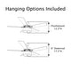 preview thumbnail 15 of 15, Dinah River of Goods Brass and Glass 52-Inch Ceiling Fan with Light - 52" x 52" x 12.5"/17.5"