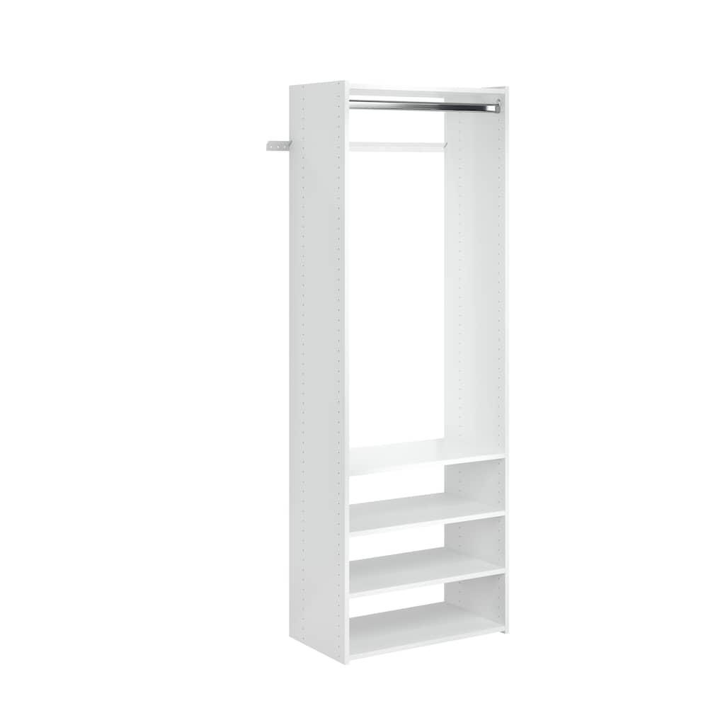 Easy Track Select Laminate Closet Tower Kit