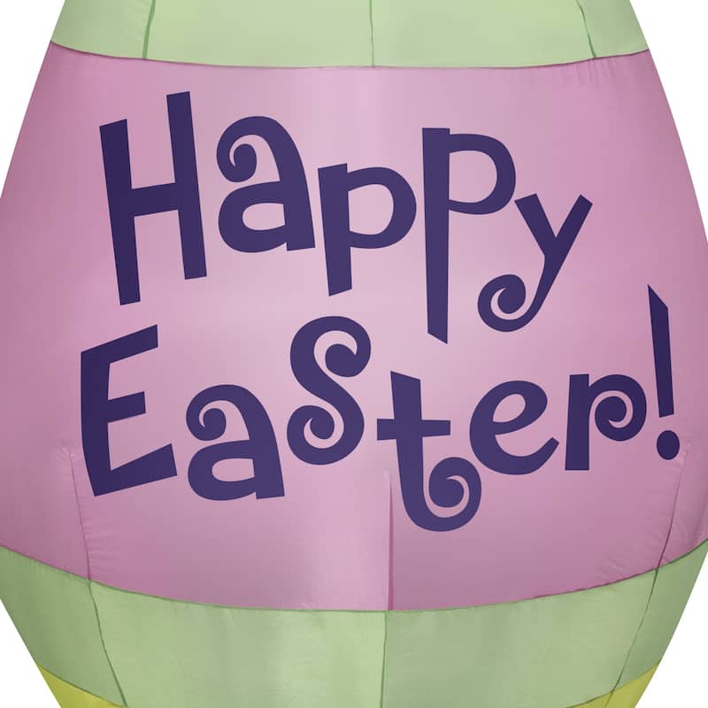 National Tree Company 66 in. Inflatable Easter Egg - 66 in