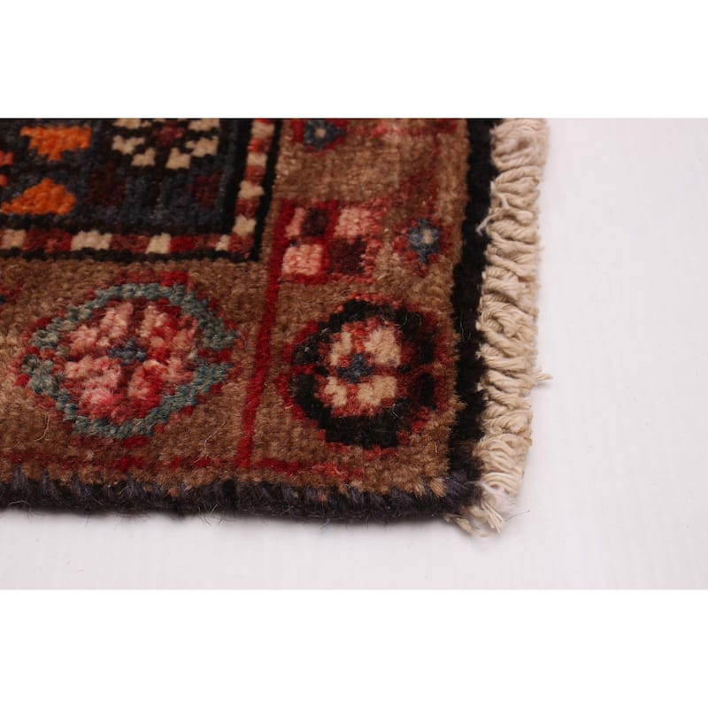 ECARPETGALLERY Hand-knotted Andelz Red Wool Rug - 3'1 x 9'9