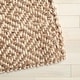 preview thumbnail 7 of 12, Martha Stewart Handmade Dieuwertje Contemporary Jute Rug