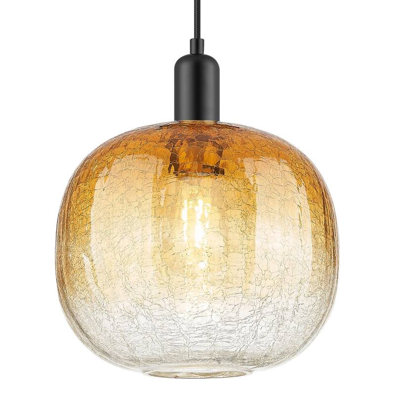 Innovations Lighting 716-1P-G481-10AM Brookhaven Sphere 10" Wide Cord - Matte Black