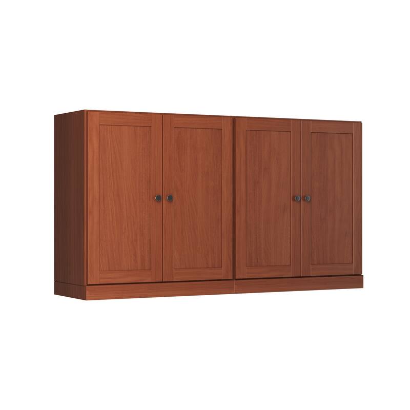 Palace Imports 100% Solid Wood 64" Sideboard with Raised Panel Doors & Adjustable Shelves