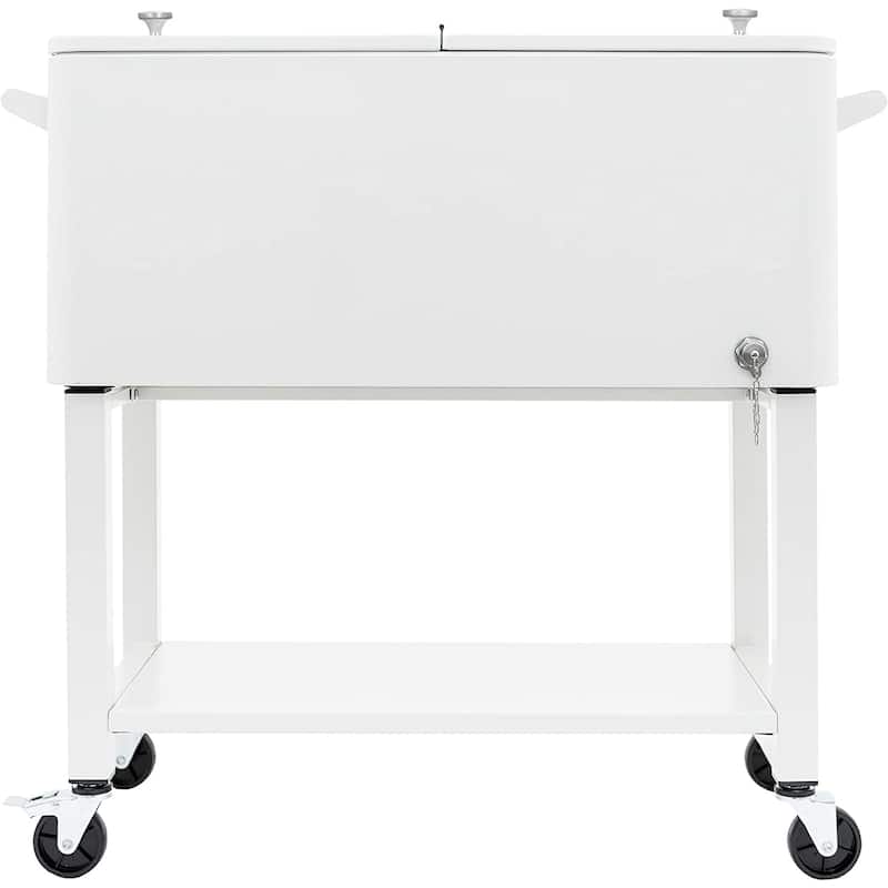 Permasteel 80-Qt Outdoor Patio Cooler with Removable Basin