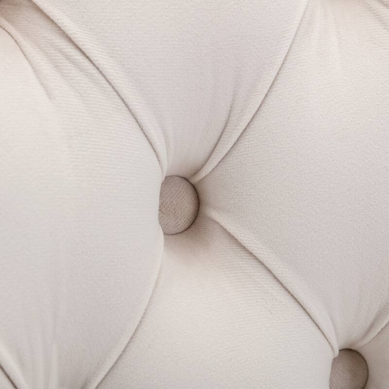 GDF Studio - Modern Velvet Upholstered Wood Dining Chair Set with Chrome Legs & Nailhead Trim (Set of 2)