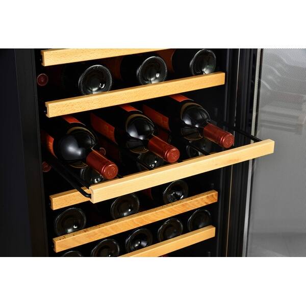 Shop Edgestar Cwf440sz 20 Wide 44 Bottle Capacity Free Standing Wine Stainless Steel Overstock 21656769