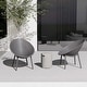 preview thumbnail 4 of 13, Plastic Chair Armchair With Arms Transparent Natural Wood Legs Dining Crystal For Kitchen Desk Home Work